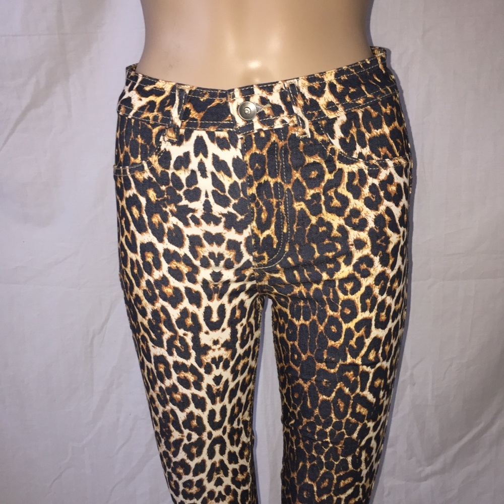 Leopard print jeans - Picture 2 of 7